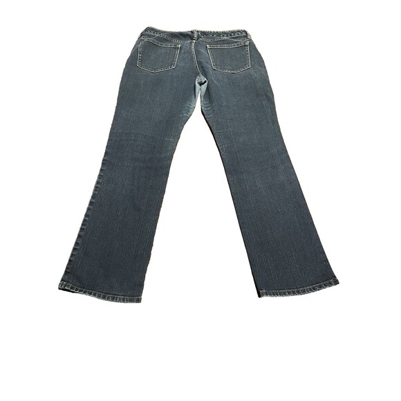 Gap Dark Blue Ladies Curvy Straight Fit Jeans Size 8 GUC - Picture 6 of 7